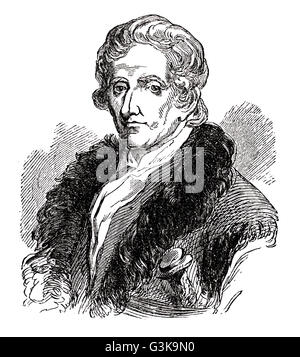 Daniel Boone, 1734 - 1820 Banque D'Images