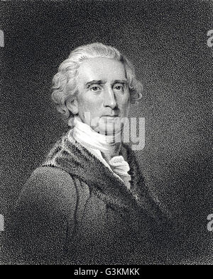 Charles Carroll, 1737 - 1832 Banque D'Images