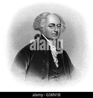 John Adams, 1735 - 1826 Banque D'Images