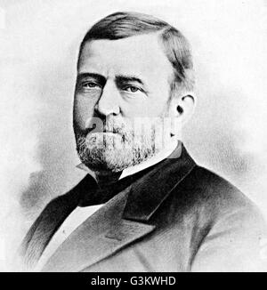 Ulysses Grant, 1822 - 1885 Banque D'Images