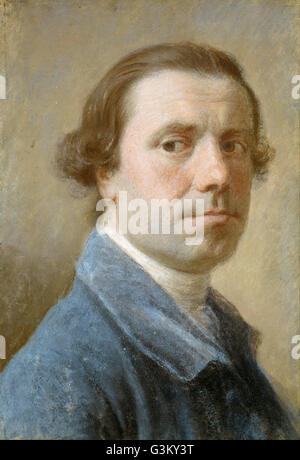 Allan Ramsay - Allan Ramsay, 1713 - 1784. Artiste (Auto-portrait) Banque D'Images