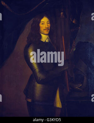 Attribué à Willem van Honthorst - James Graham, 1er marquis de Montrose, 1612 - 1650 - Banque D'Images