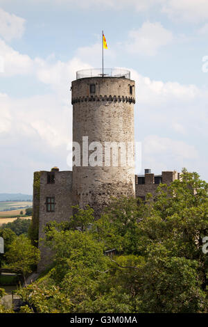 Le Château Burg Pyrmont, Laitances, Eifel, Rhénanie-Palatinat, PublicGround Banque D'Images