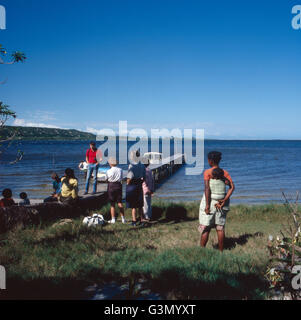 Erholung am lac Anosy Madagaskar auf Madagaskar, 1989. Le lac Anosy à recouvrement sur l'île de Madagascar, Madagascar 1989. Banque D'Images