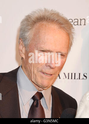 CLINT EASTWOOD acteur/réalisateur de films américains en juin 2016. Photo Jeffrey Mayer Banque D'Images