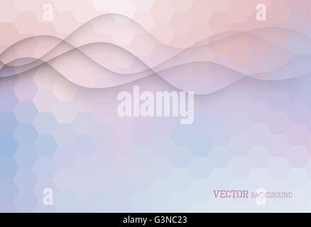 Fond vagues élégant Illustration de Vecteur