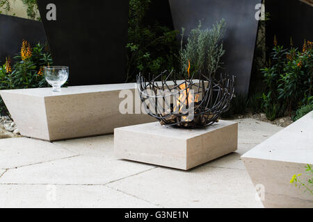 Voir les jardins de RHS Chelsea Flower Show 2016. Telegraph jardin conçu par Andy Sturgeon Banque D'Images