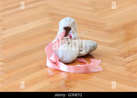 Chaussons de ballet Banque D'Images