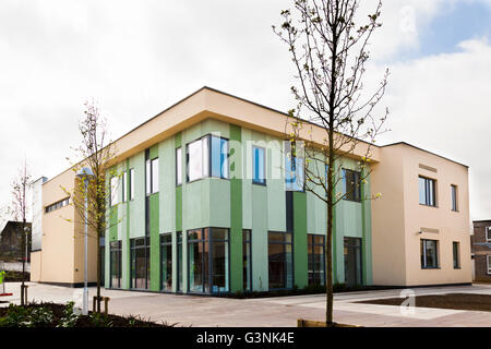 Abingdon & Witney College extérieurs, Witney, Oxfordshire, Angleterre, Royaume-Uni, Europe Banque D'Images