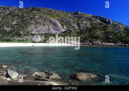 Mermaid Bay, Lizard Island, Grande Barrière de Corail, Queensland, Australie Banque D'Images