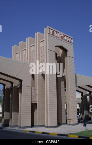 Isa Town Gate, l'entrée à Isa Town, Royaume de Bahreïn Banque D'Images