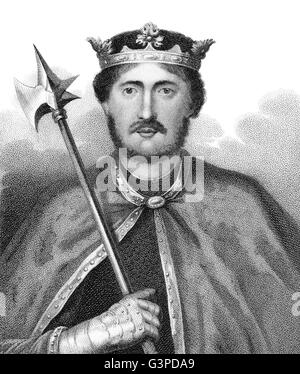 Richard I ou Richard Coeur de Lion, 1157-1199, roi d'Angleterre, Richard I. Löwenherz, 1157-1199, König von England Banque D'Images