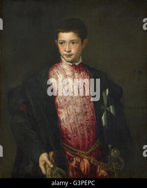 Titien - Ranuccio Farnese - National Gallery of Art, Washington DC Banque D'Images