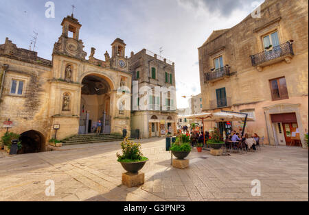 L'Italie, la Basilicate, Matera, Palazzo del Sedile Banque D'Images