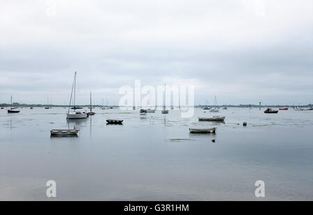 Emsworth Harbour et waterside Hampshire UK Banque D'Images