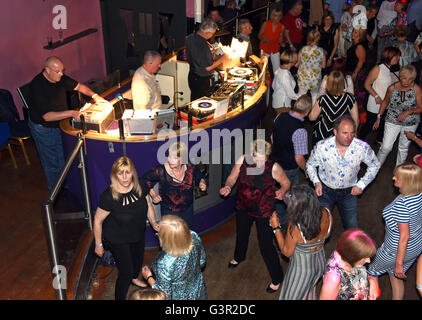 Northern Soul disco dance réunion de 1960 Mods Terry Heath's Reunion 2016 Pic par Dave Bagnall Banque D'Images