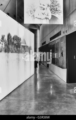 La famille Ulma Musée d'épargne pôles juifs dans petit village Markowa, podkarpckie voïvodie en Pologne. Banque D'Images