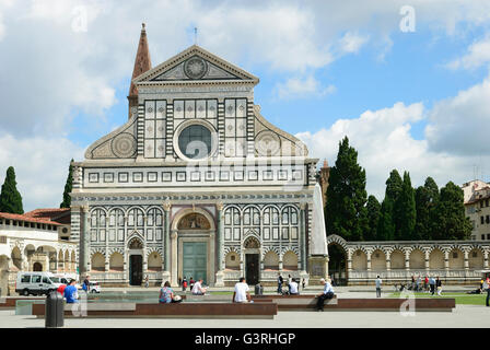 Santa Maria Novella est une église de Florence, Italie Banque D'Images