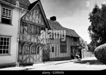 Petit Hall Museum, Rue Grange, Lavenham, Suffolk, UK Banque D'Images