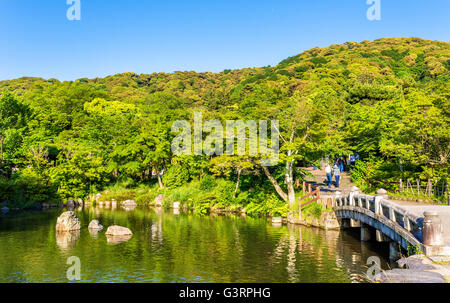 Parc Maruyama à Kyoto, Japon Banque D'Images