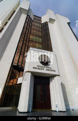 Bureau présidentiel, Moldova, Chisinau (Kischinjow , ,) Banque D'Images