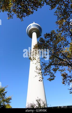 Tour de télécommunication, l'Allemagne, Bade-Wurtemberg, Kurpfalz, Mannheim Banque D'Images