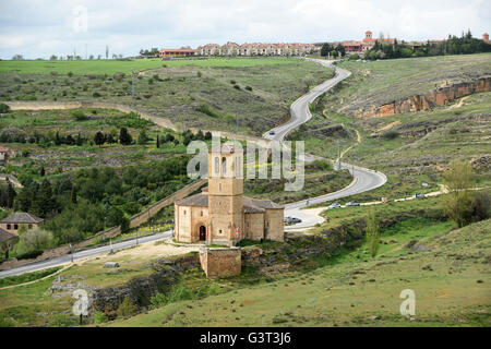 Iglesia de la Vera Cruz à Ségovie, Espagne bâtiment Templier vrai cross church Banque D'Images