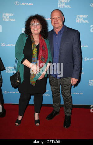 Sydney, Australie. 14 juin 2016. Les célébrités sont arrivés sur le tapis rouge à la 63ème Festival du film de Sydney pour le messie, première mondiale suivie par le sang père, Australian Premiere. Crédit : Richard Milnes/Alamy Live News Banque D'Images