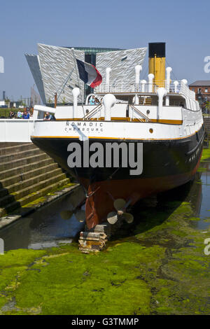 SS Nomadic Dry Dock Banque D'Images