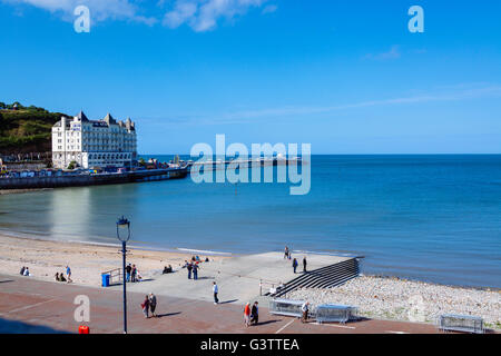 Jetée de Llandudno, Llandudno, Conwy, Pays de Galles, Royaume-Uni Banque D'Images