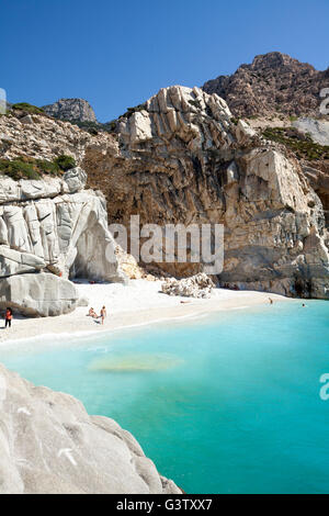 Seychelles Beach sur l'île de Ikaria, Grèce Banque D'Images