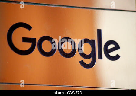 Markenname : Google, Berlin. Banque D'Images