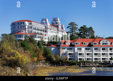 Le Wentworth by the Sea (anciennement l'hôtel Wentworth), grand hôtel historique de New Castle, New Hampshire, USA Banque D'Images