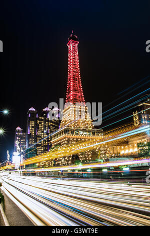 La Parisienne à Macao Banque D'Images