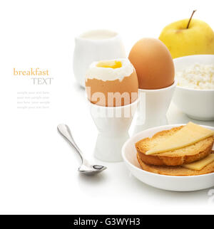Délicieux petit déjeuner sain Banque D'Images
