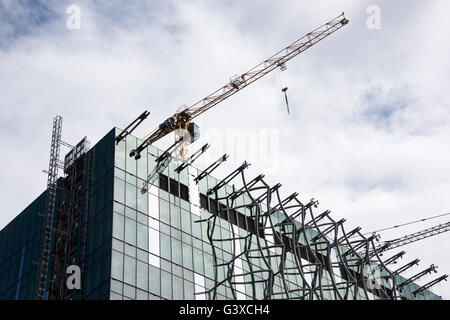 US Embassy London Construction Banque D'Images