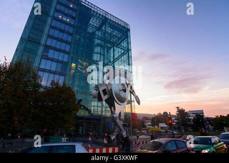 Print Media Academy : bureaux et bâtiment de formation de Heidelberger Druckmaschinen AG à son siège à Heidelberg . Dans l Banque D'Images