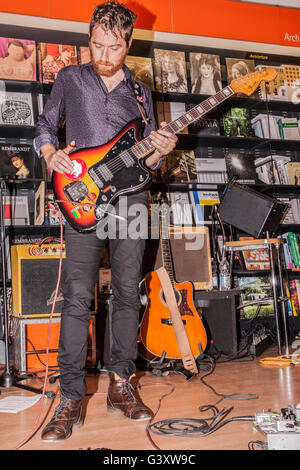 Rome, Italie. 15 Juin, 2016. performance live de l'italien ' ' après heures de groupe de rock pour la présentation de leur dernier CD : FOLFIRI FOLFOX ou Crédit : Manuel Bianconi/Alamy Live News Banque D'Images