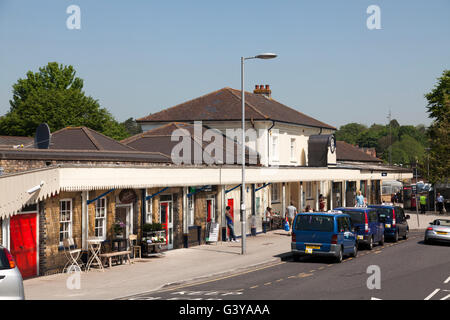 Gare, Winchester, Hampshire, Angleterre, Royaume-Uni, Europe Banque D'Images