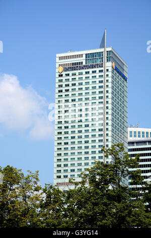 Hôtel Intercontinental Varsovie Pologne Banque D'Images