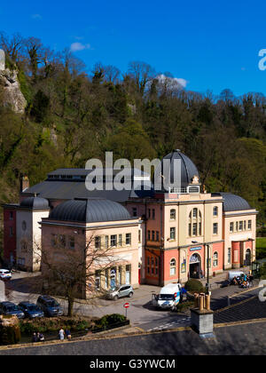 Grand Pavillon une bâtiment édouardien à Matlock Bath Angleterre Derbyshire UK construit en 1910 et aujourd'hui géré par la communauté locale comme lieu d'exposition Banque D'Images