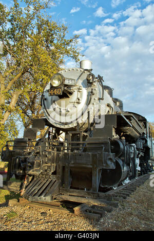 SooLine 440 Locomotive à vapeur. Banque D'Images