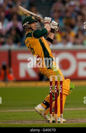 Cricket - Second International vingt20 - Australie v Angleterre - Melbourne Cricket Ground Banque D'Images