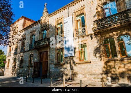 Montehermoso Palace est un bâtiment avec des origines au xvie siècle. Maintenant, c'est Centre Culturel Montehermoso, Vitoria Banque D'Images