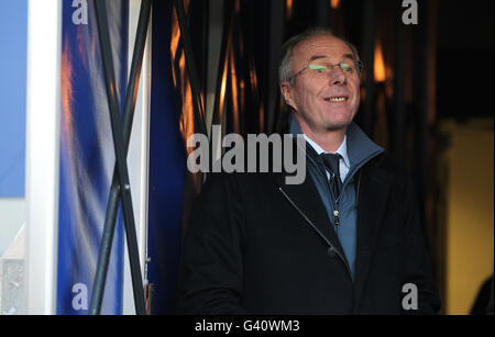 Football - FA Cup - troisième tour - Leicester City / Manchester City - Walkers Stadium. Sven Goran Eriksson, directeur de la ville de Leicester Banque D'Images