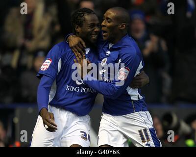 Football - FA Cup - Troisième round - Leicester City v Manchester City - Stade Walkers Banque D'Images