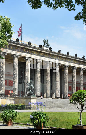 Altes Museum ( Musée ) Lustgarten sur Museumsinsel (île des Musées) à Berlin Allemagne Banque D'Images