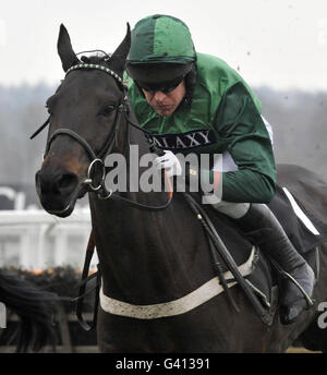 Les courses de chevaux - Victor Chandler Chase Day - Ascot Banque D'Images