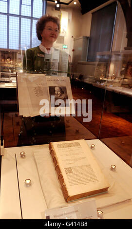 Shakespeare's first folio Banque D'Images