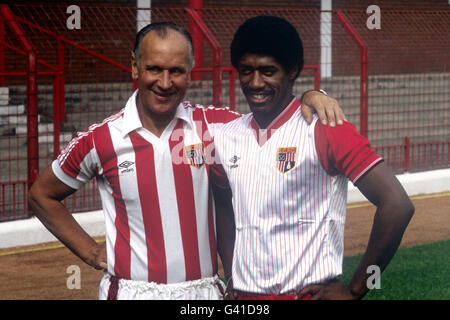 Football - Football League Division One - Stoke City Photocall Banque D'Images